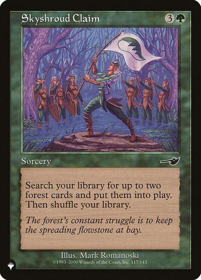 Skyshroud Claim (The List) Near Mint