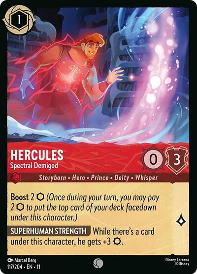 Hercules - Spectral Demigod (Winterspell) Near Mint Cold Foil