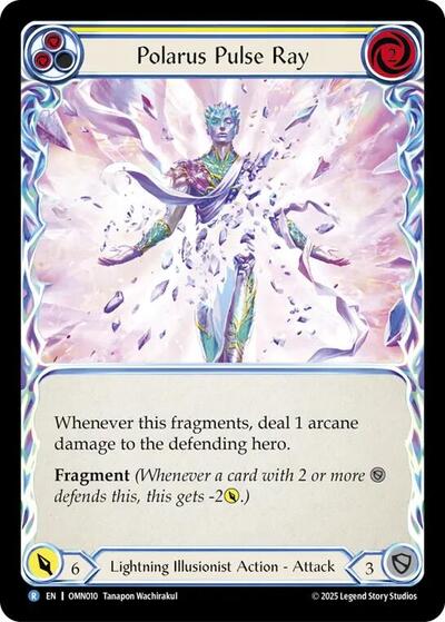 Polarus Pulse Ray (Yellow) (Omens of the Third Age) Near Mint Foil