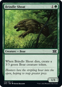 Brindle Shoat (Double Masters 2022) Near Mint Foil