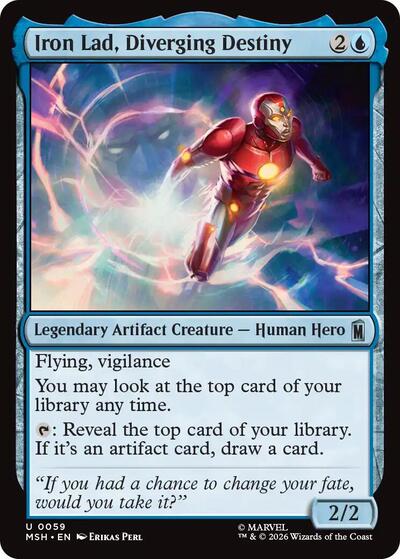 Iron Lad, Diverging Destiny (Marvel Super Heroes) Near Mint