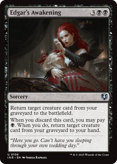 Edgar's Awakening (Innistrad Remastered) Near Mint Foil