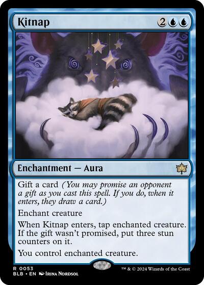 Kitnap (Bloomburrow) Light Play Foil