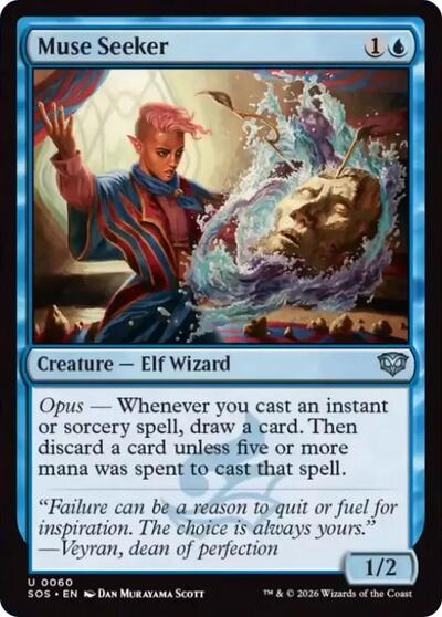 Muse Seeker (Secrets of Strixhaven) Near Mint Foil