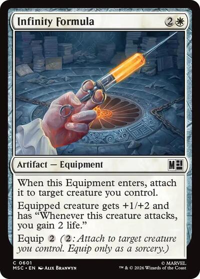 Infinity Formula (Commander: Marvel Super Heroes) Near Mint Foil