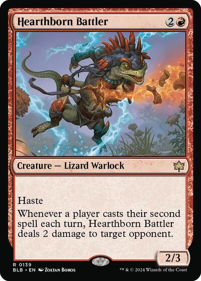 Hearthborn Battler (Bloomburrow) Near Mint