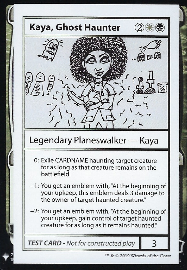 Kaya, Ghost Haunter (Mystery Booster Test Print) Near Mint