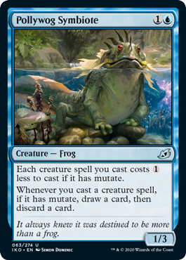 Pollywog Symbiote (Ikoria: Lair of Behemoths) Near Mint