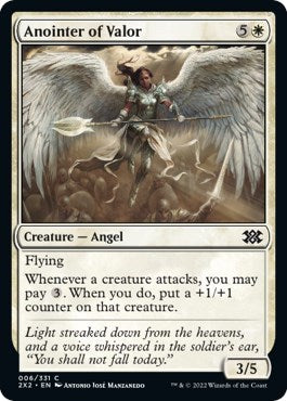 Anointer of Valor (Double Masters 2022) Near Mint Foil