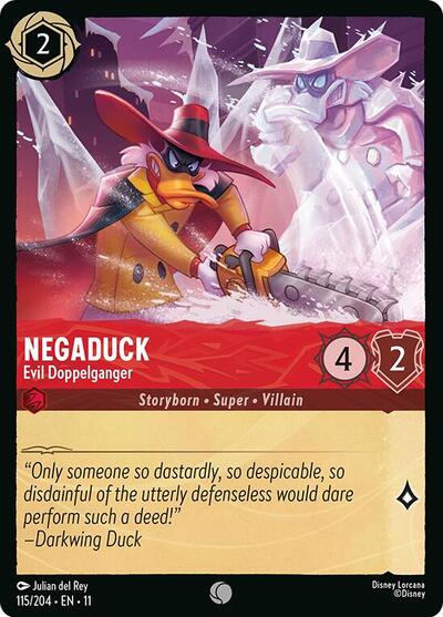 Negaduck - Evil Doppelganger (Winterspell) Near Mint