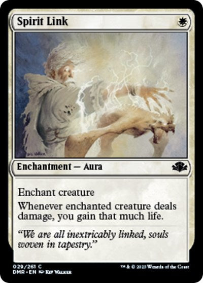 Spirit Link (Dominaria Remastered) Near Mint Foil
