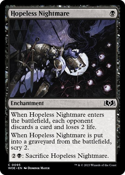 Hopeless Nightmare (Wilds of Eldraine) Near Mint