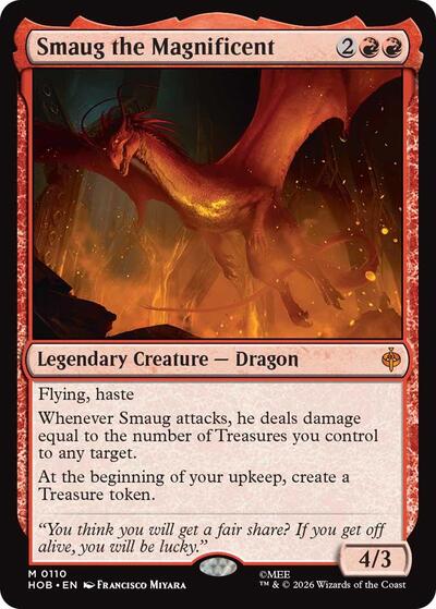 Smaug the Magnificent (The Hobbit) Near Mint