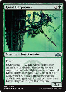 Kraul Harpooner (Guilds of Ravnica) Near Mint