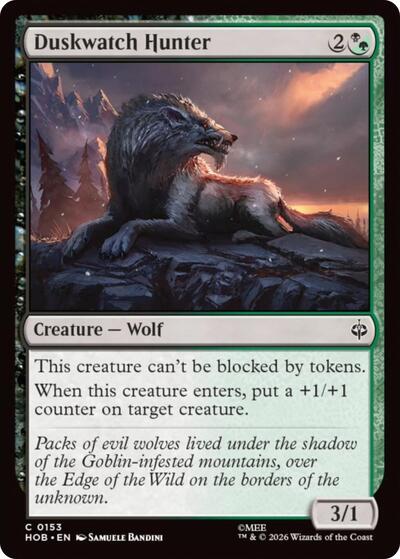 Duskwatch Hunter (The Hobbit) Near Mint