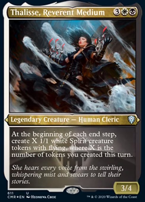 Thalisse, Reverent Medium (Foil Etched) (Commander Legends) Near Mint Foil