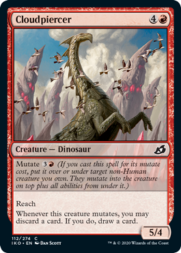 Cloudpiercer (Ikoria: Lair of Behemoths) Near Mint Foil