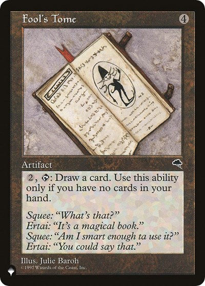 Fool's Tome (The List) Near Mint