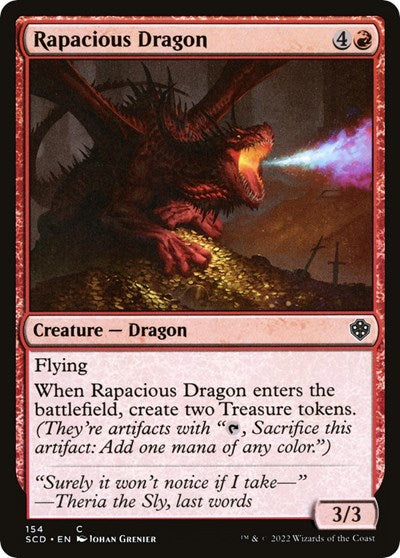 Rapacious Dragon (Commander 2022 Starter Decks) Near Mint