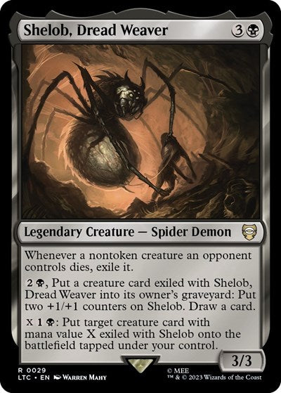 Shelob, Dread Weaver (Commander: The Lord of the Rings: Tales of Middle-earth) Near Mint