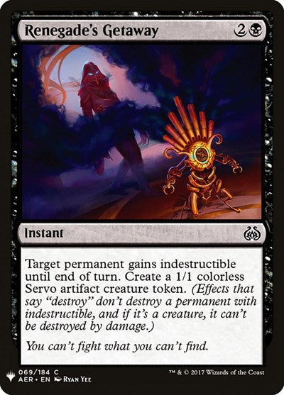 Renegade's Getaway (Mystery Booster) Near Mint