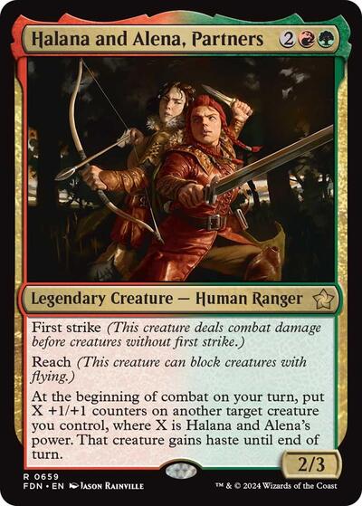 Halana and Alena, Partners (Foundations) Near Mint