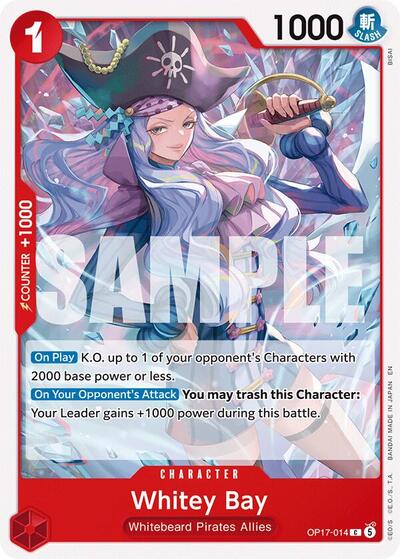 Whitey Bay (The World's Strongest Warriors) Near Mint