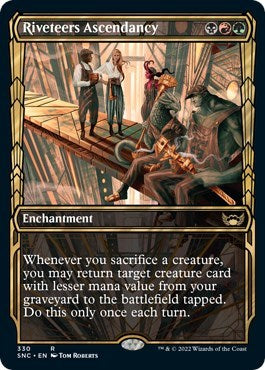 Riveteers Ascendancy (Showcase) (Streets of New Capenna) Near Mint Foil