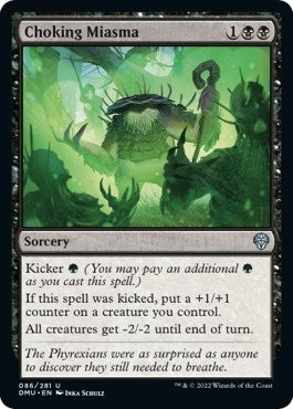 Choking Miasma (Dominaria United) Near Mint Foil