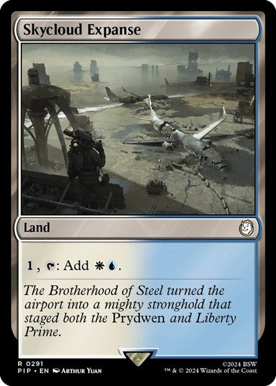Skycloud Expanse (Universes Beyond: Fallout) Near Mint Foil