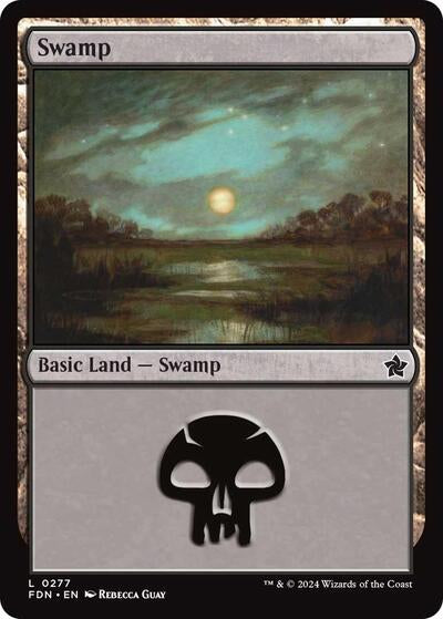 Swamp (Foundations) Near Mint Foil