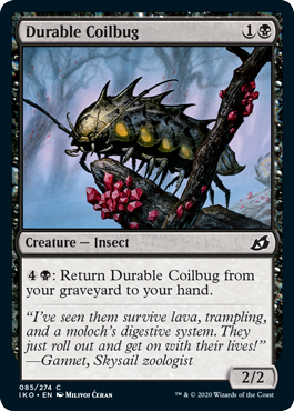 Durable Coilbug (Ikoria: Lair of Behemoths) Near Mint Foil