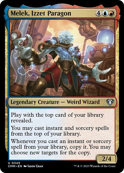 Melek, Izzet Paragon (Commander Masters) Near Mint Foil