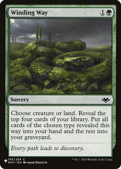 Winding Way (The List) Near Mint