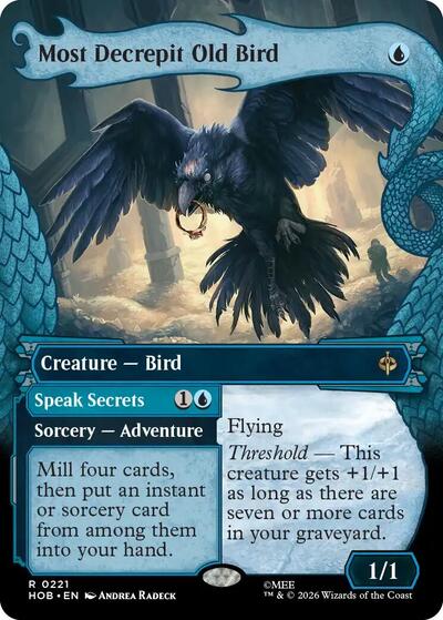 Most Decrepit Old Bird (Showcase) (The Hobbit) Near Mint Foil