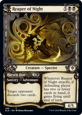 Reaper of Night (Showcase) (Throne of Eldraine) Near Mint
