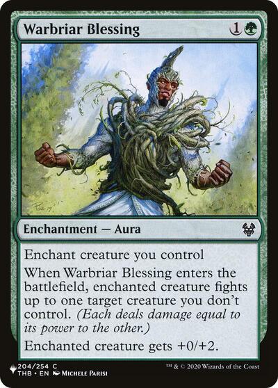 Warbriar Blessing (The List) Near Mint