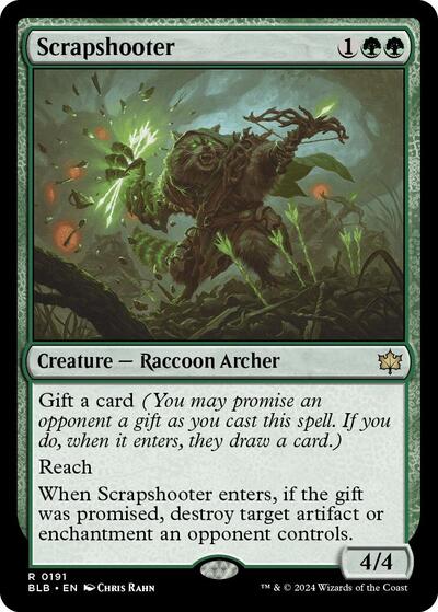 Scrapshooter (Bloomburrow) Light Play Foil