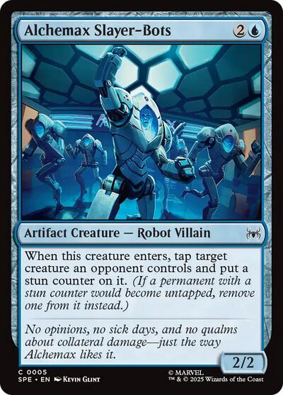 Alchemax Slayer-Bots (Marvel's Spider-Man: Eternal-Legal) Near Mint Foil