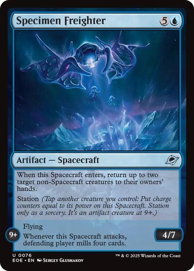 Specimen Freighter (Edge of Eternities) Near Mint Foil