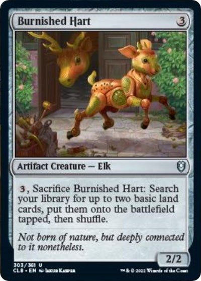 Burnished Hart (Commander Legends: Battle for Baldur's Gate) Near Mint Foil