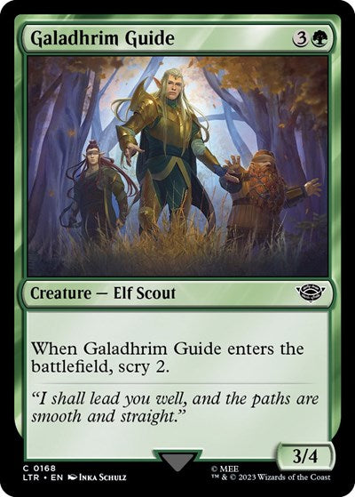 Galadhrim Guide (Universes Beyond: The Lord of the Rings: Tales of Middle-earth) Near Mint Foil