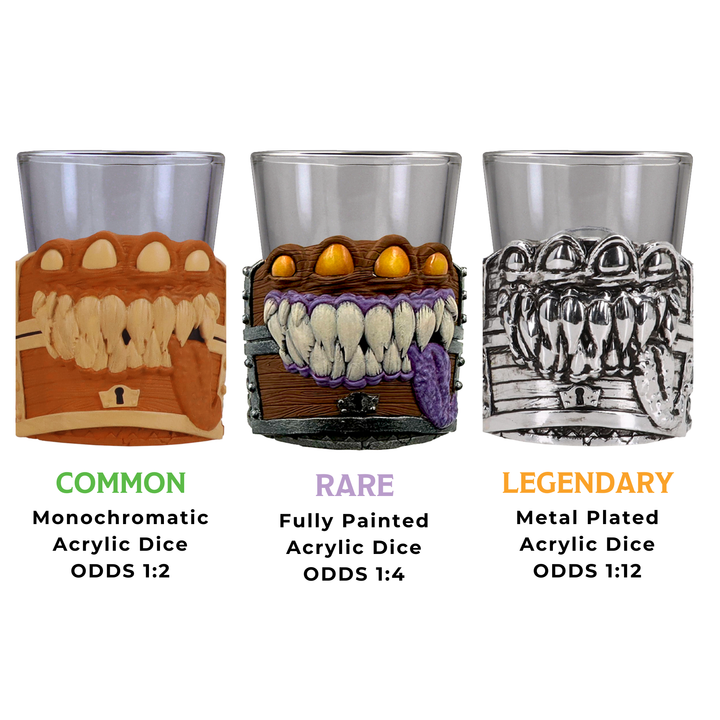 Dungeons & Dragons: Mini Dice Cups | Sirius Dice