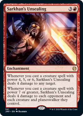 Sarkhan's Unsealing (Jumpstart) Near Mint