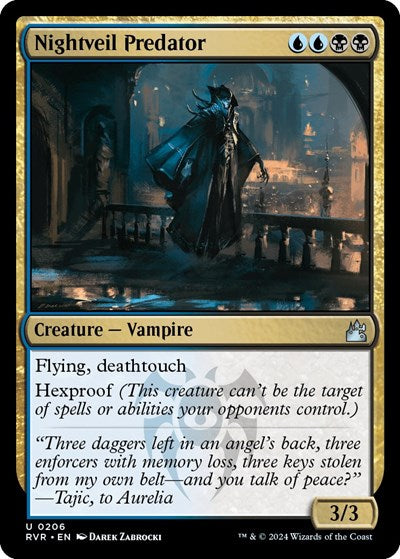 Nightveil Predator (Ravnica Remastered) Near Mint Foil