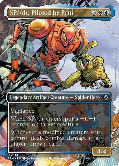 SP/dr, Piloted by Peni (Borderless) (Marvel's Spider-Man) Near Mint Foil