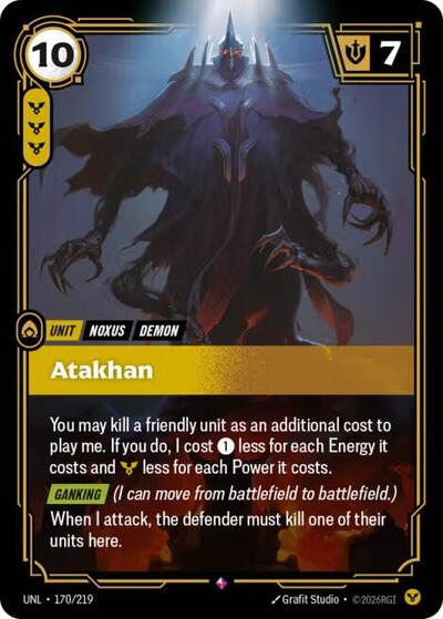 Atakhan (Unleashed) Near Mint Foil