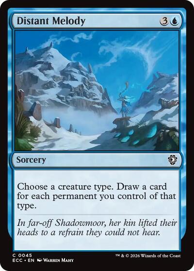 Distant Melody (Commander: Lorwyn Eclipsed) Near Mint