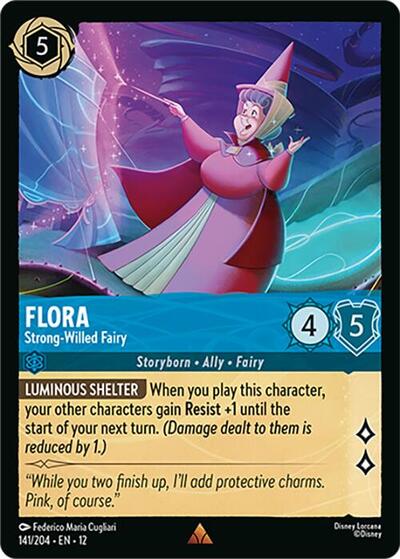 Flora - Strong-Willed Fairy (Wilds Unknown) Near Mint