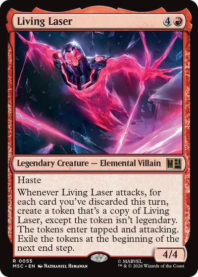 Living Laser (Commander: Marvel Super Heroes) Near Mint